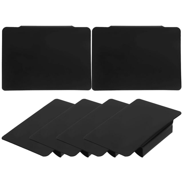 ColoMX Pizarras de dibujo pequeñas, etiquetas de pizarra pequeñas colgantes para tienda, 6 uds.