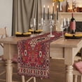 thumbnail image 2 of Boho Southwest 60 Inch Table Runner, Vintage Farmhouse Ethnic Aztec Tribe Art Farmhouse Dresser Scarf Cotton & Linen Tablerunner for Dining/Kitchen Island/Holiday Party Décor 13" x 60", 2 of 9