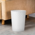 thumbnail image 3 of Garbage Can Plastic Kitchen Trash Can Household Garbage Container Wastebasket Bin 12L, 3 of 8