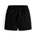thumbnail image 4 of Unisex Shorts for Girls Boys Lightweight Elastic Waist Pull on Bermuda Shorts with Pockets 3-4 Years, 4 of 6