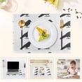 thumbnail image 5 of Raven Repetition Reversible Placemat Non Slip Coffee Mat 18x12 Inch for Dining, Kitchen, Coffee, 5 of 9