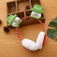 thumbnail image 6 of Tainini Christmas Polyester Earmuffs, Cartoon Santa Snowman Ear Muffs Ear Warmers Winter Ear Muffs Covers Tainini, 6 of 6