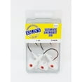 thumbnail image 4 of Kalins Ultimate Saltwater Swim Bait Soft Plastics Jig, White, 1 oz., 3 Pack, 4 of 9
