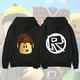 thumbnail image 2 of Virtual world-Sudadera con capucha para hombre y mujer, ropa informal, chaqueta con cremallera, ROBLOX, juego de animación, primavera y otoño, 2 of 4