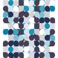 thumbnail image 3 of Ambesonne Abstract Duvet Cover Sets, Retro Circles Squares, 2-King, Brown Grey Teal White, 3 of 7
