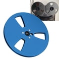 thumbnail image 1 of 1/4 7 Inch Empty Tape Reel, Aluminum Alloy Universal Sound Recording Tape Reel for Reel to Reel Tape Player, Upgrading Sound Quality Accessory with Stable Performance, 1 of 7