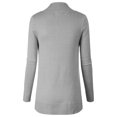 thumbnail image 4 of Made by Olivia Women's Open Front Long Sleeve Classic Knit Cardigan, 4 of 7