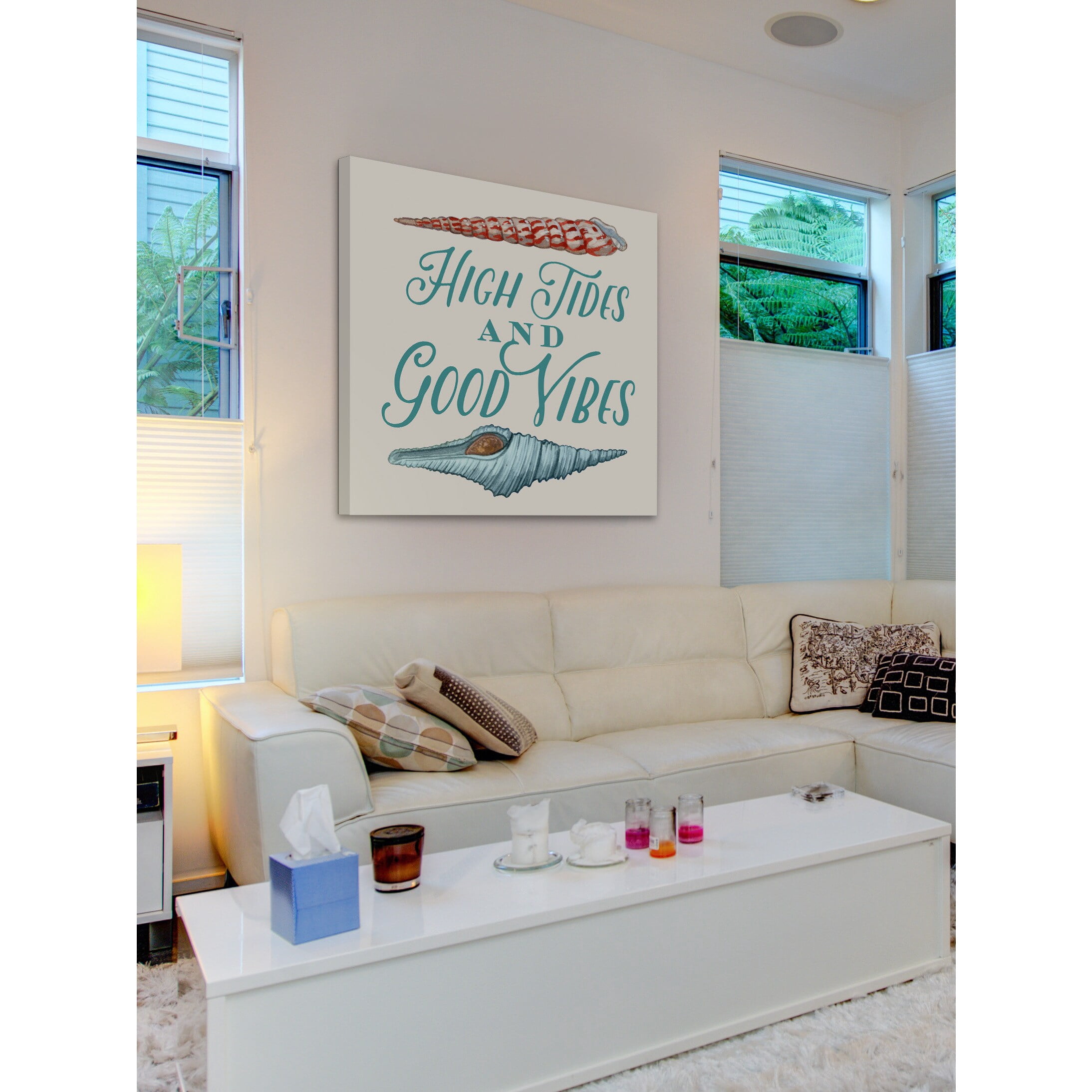 Marmont Hill - "High Tides" Painting Print on Wrapped Canvas