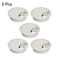 thumbnail image 4 of Cable Hole Cover, 2" Plastic Desk Grommet for Wire Organizer 5 Pcs (Gray), 4 of 4