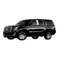 thumbnail image 4 of Black Horse Off Road Pillar Post Trims Chrome Abs Chev P Trim 25B, 4 of 4