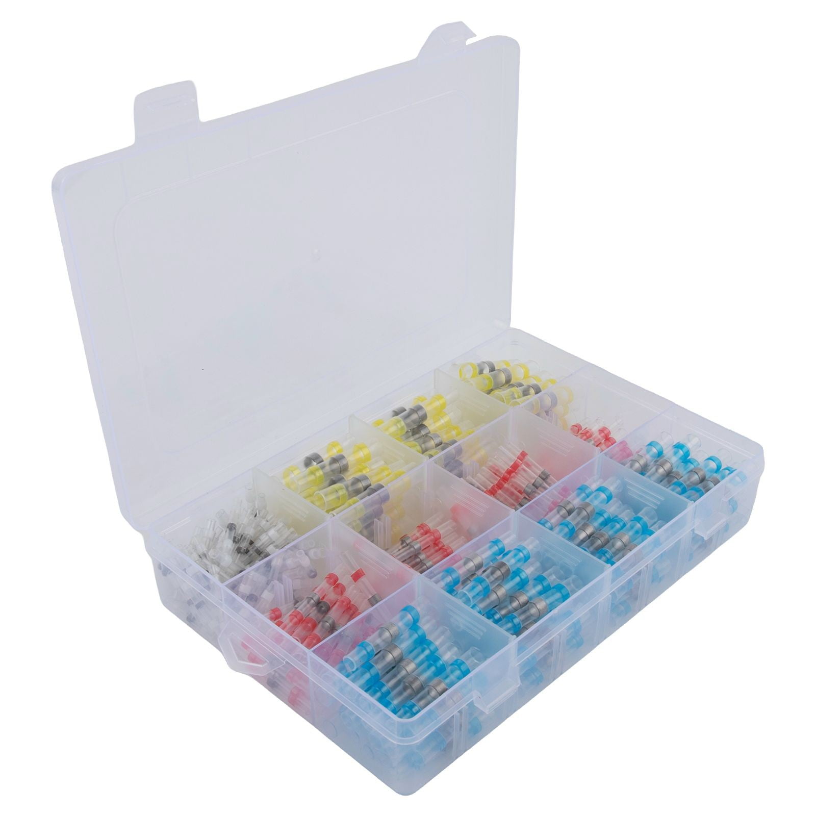 Dreamhall 800Pcs Solder Seal Sleeve Heat Shrink Electric Butt Wire Connectors Terminal Kit