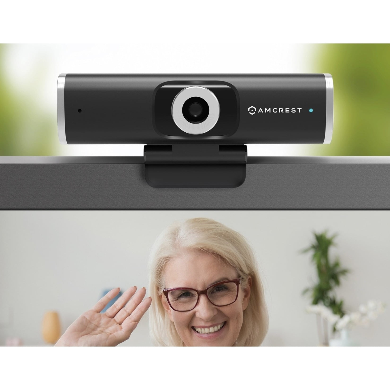 Amcrest AWC195-B Webcam, 30 fps, Black, USB 2.0, 1 Pack(s)