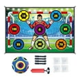 thumbnail image 4 of Juego de fútbol, ​​accesorio de regalo para niños, niñas, lanzamiento de objetivo, juego de fiesta, juguete deportivo interactivo para parque, césped Estilo B, 4 of 9