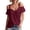 WenDA01_RD1, variant on WEIWEN T Shirts for Women Plus Size Graphic Tee Dressy Casual Cotton Linen Top Loose Fit V Neck Short Sleeve Summer Blouse RD1, XXL
