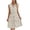 #052-Khaki, variant on TaTaai Women Summer Random Print V-Neck Sleeveless Button Front Long Beach Dress Soft Breathable Casual Lightweight for Spring Summer Daily Vacation Outfit Gift
