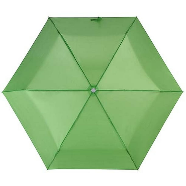 Paquete 60 piezas Paraguas de bolsillo plegable con funda verde 93