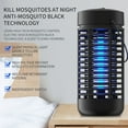 thumbnail image 2 of Bug Zapper, 4000V High Powered Electric Mosquito Zapper, Fly Trap for Indoor and Outdoor, Waterproof Mosquito Killer with 15W Mosquito Light Bulb for Home, Bedroom, Kitchen, Office, Backyard, 2 of 7