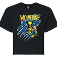 thumbnail image 3 of Marvel Wolverine - Slash - Juniors Cropped Graphic T-Shirt, 3 of 5