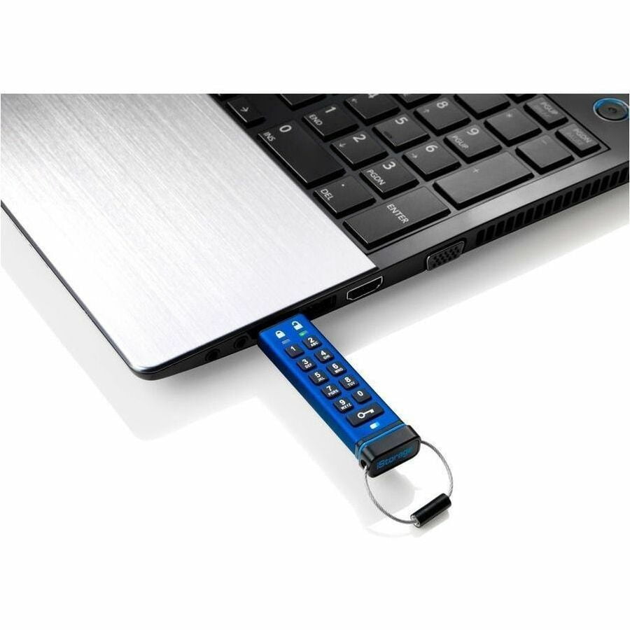 iStorage datAshur PRO 256 GB | Secure Flash Drive | FIPS 140-2 Level 3 Certified| NLNCSA DEP-V Certified | NATO Restricted Certified | PIN protected | Dust/Water Resistant - 32 GB - USB 3.2 (Gen 1)...