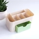 thumbnail image 4 of Estuche organizador multiusos para manicura y maquillaje, color verde claro, con diseño de cajones y 7 compartimentos. Ideal para mantener en orden accesorios como gemas, pinceles y esmaltes. Hecho, 4 of 6