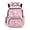 Pink Flower Axolotl, variant on Pzuqiu Pink Axolotl Floral School Backpack for Teens 17 Inch Soft Padded Breathable Straps Lightweight Casual Bookbag Multi Pockets for Girls Primary Middle School Daily Use
