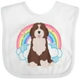 thumbnail image 3 of Inktastic Bernedoodle Dog Girls Baby Bib, 3 of 4