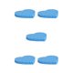thumbnail image 2 of Seitruly Paquete de 10 esponjas de limpieza de la piel esponja de maquillaje esponja facial almohadillas de limpieza facial reutilizables Azul 5piezas, 2 of 6