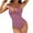 Red-12, variant on Lopeceal Women's One Piece Swimsuit Slimming Tummy Control Bathing Suit Deep V Neck Color Block Lace Up Back Swimwear