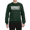 thumbnail image 2 of Wild Bobby Waymaker Inspirational/Christian Unisex Crewneck Graphic Sweatshirt, Forest Green, X-Large, 2 of 5