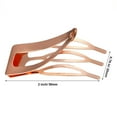 thumbnail image 2 of 10Pcs Double-grip Hair Clips Metal Snap Barrettes Women Hair Styling Tools, 2 of 2