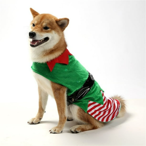 Discount Bonanza Dog Clothes Christmas Clothes With Lights Green Comfortable Warm Dog Colored Lights Christmas Clothes Rwvbm Walmart