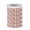 Pink and Brown Tie-dye Flowers, variant on 5 Rolls Christmas Ribbon 1.5 inch Wide Decorative Ribbon for Gift Wrapping and Holiday Decorations Red and Blacks Holly Leaves