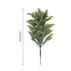 thumbnail image 3 of Agujas de cedro artificial Tallos 2 Pack | Ramas falsas verdes de 15.4", picos de alambre de plástico realistas, coronas de Navidad y decoración de árboles versátiles de bricolaje, aerosoles para, 3 of 4