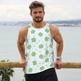 thumbnail image 6 of Yiaed Kawaii Frogs Print Mens Compression Shirt Slimming Body Shaper Vest Workout Tank Tops Abs Abdomen Undershirts-4X-Large, 6 of 7