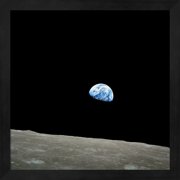 Metaverse Earthrise Framed Art
