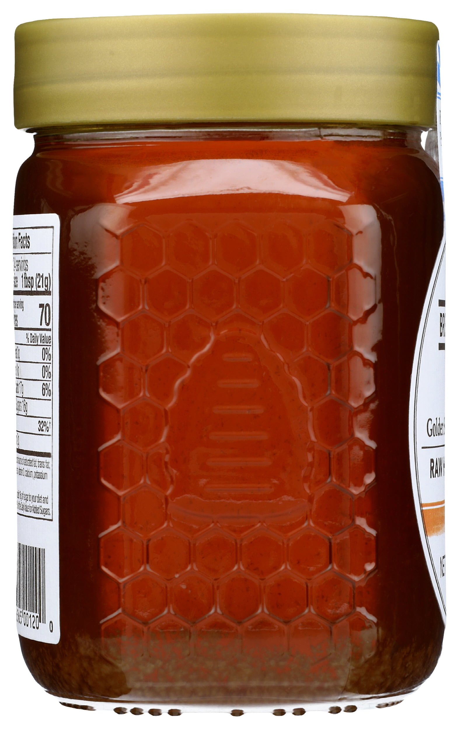 Pack of 6, Breitsamer Honig Golden Selection Raw Honey, 17.6 oz