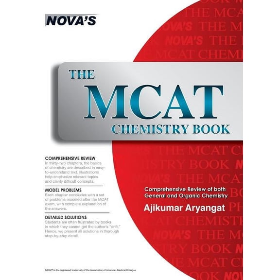 The MCAT Chemistry Book, (Hardcover)