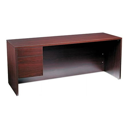 UPC: 0631530117083 | HON 10546LNN 10500 Series 3/4-Height Left Pedestal Credenza  29.50  x 72.00  x 24.00   Mahogany