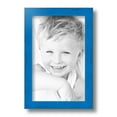 thumbnail image 2 of ArtToFrames 7" x 11" Bright Blue Picture Frame, 7x11 inch Blue Wood Poster Frame (WOM-4751), 2 of 8