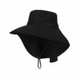 thumbnail image 1 of Sombreros para hombre y mujer, estilo único, color sólido, sombrero de pescador, sombrero de playa, sombrero de poliéster para mujer., 1 of 2