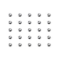 thumbnail image 1 of 600uds Precisión Bolas 1mm Diámetro G10 Cromo Acero Bolas para Rodamientos, Plata, 1 of 7