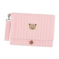 thumbnail image 4 of Bolsa organizadora de pañales, bolsa de almacenamiento, bolsa de viaje, plegable, reutilizable, para pañales de tela Rosa, 4 of 9