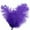 Purple, variant on 1*Feather About 32 Cmcolorful Feathers Wedding Decoration Flower Arrangement Stage Clothing Decoration