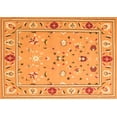 thumbnail image 1 of Ahgly Company Indoor Rectangle Abstract Orange Contemporary Area Rugs, 7' x 10', 1 of 1