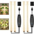 thumbnail image 1 of .LED Grow Light Strips LEDs Plant Lights for Indoor Plants Full Spectrum K with Timer Hrs Dimmable Levels Grow Lamp for Hydroponics Succulent，, 1 of 7