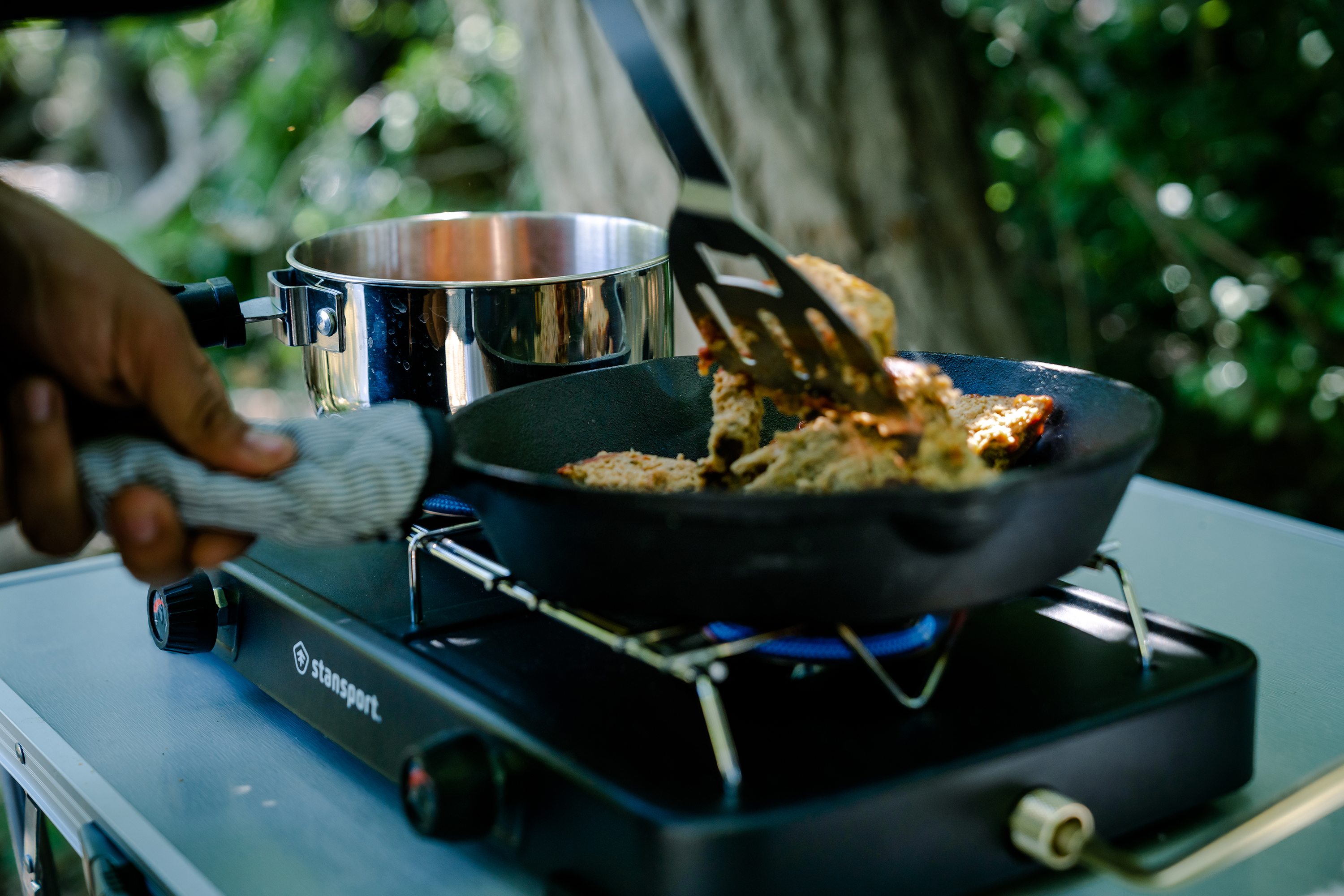 Stansport 2-Burner Regulated Propane Camp Stove