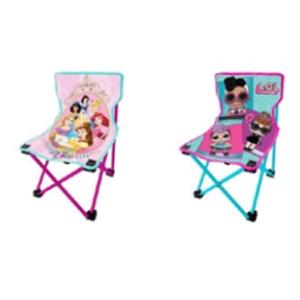 girls folding chair