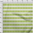 thumbnail image 2 of oneOone Cotton Jersey Light Green Fabric Ethnic Bandhani Craft Projects Decor Fabric Printed By The Yard 58 Inch Wide, 2 of 4