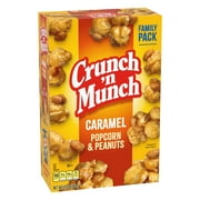CRUNCH 'N MUNCH Caramel Popcorn with Peanuts, 12 oz.