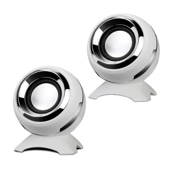 Altavoz para ordenador con alimentación USB, minialtavoz de escritorio con sonido HiFi, sonido estéreo Superior, bocina doble para ordenador